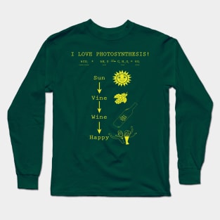 I Love Photosynthesis Long Sleeve T-Shirt